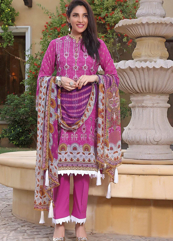 Ayman By Khas Embroidered Lawn Suits Unstitched 3 Piece KHS23A KC-1427 - Summer Collection