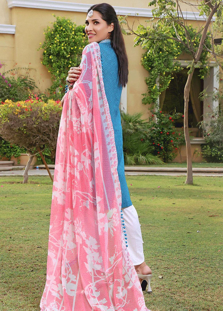 Ayman By Khas Embroidered Lawn Suits Unstitched 3 Piece KHS23A KC-1429 - Summer Collection