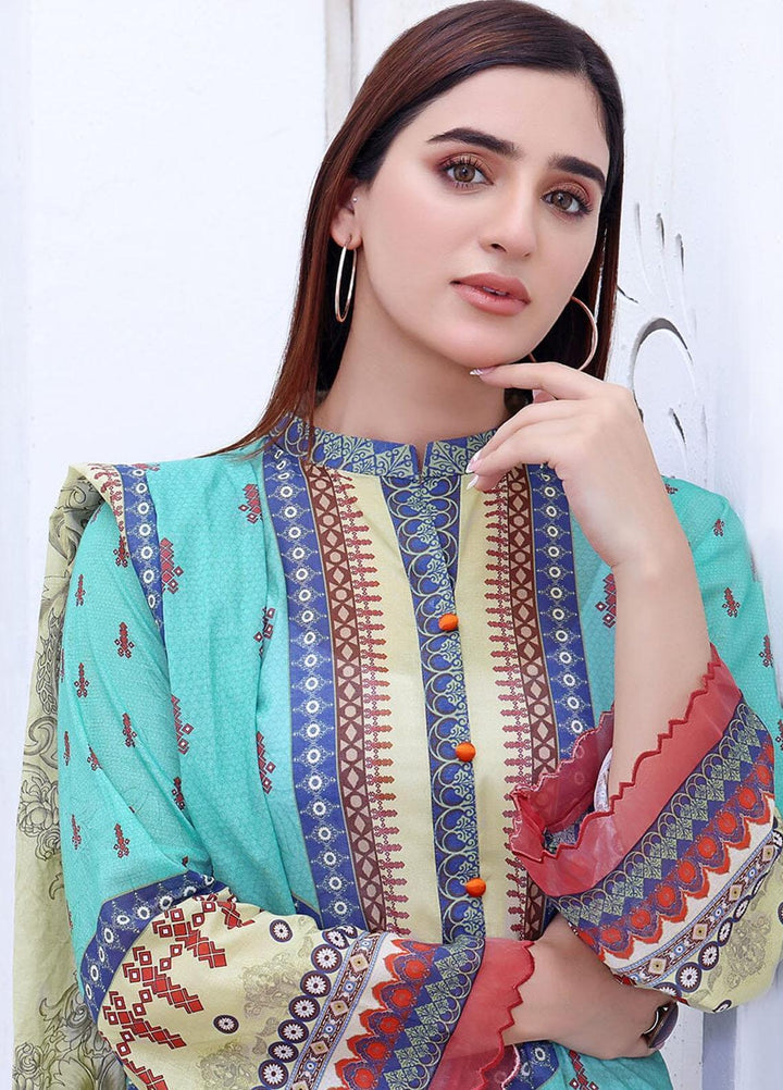 Ayman By Khas Printed Lawn Suits Unstitched 2 Piece KHS23A RKL-1495 - Summer Collection