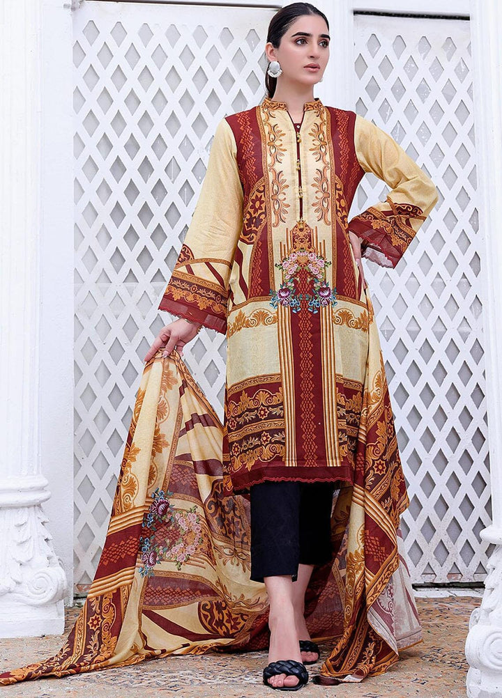 Ayman By Khas Printed Lawn Suits Unstitched 2 Piece KHS23A RKL-1509 - Summer Collection