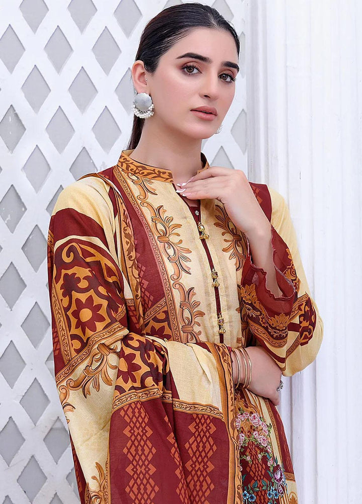 Ayman By Khas Printed Lawn Suits Unstitched 2 Piece KHS23A RKL-1509 - Summer Collection
