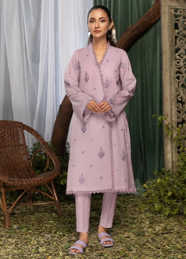 Ayra by Meeral Embroidered Lawn Suit Unstitched 2 Piece MRL24AR Sakura - Summer Collection