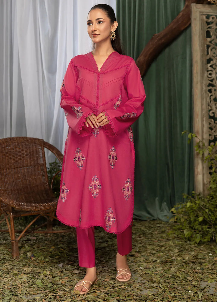 Ayra by Meeral Embroidered Lawn Suit Unstitched 2 Piece MRL24AR Zari - Summer Collection