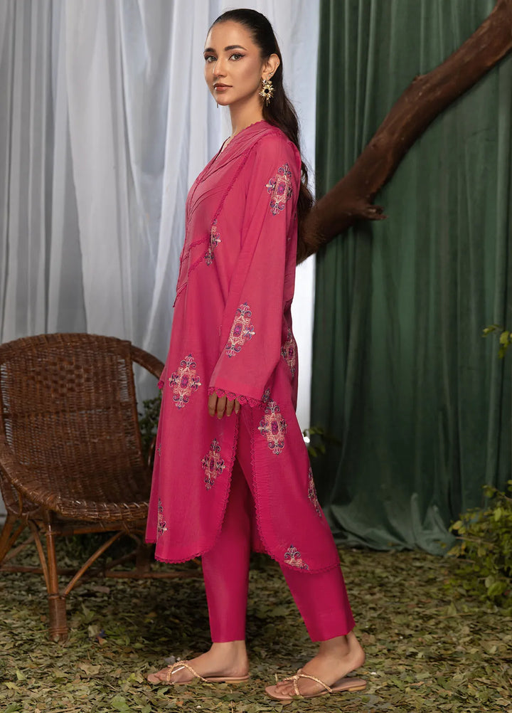 Ayra by Meeral Embroidered Lawn Suit Unstitched 2 Piece MRL24AR Zari - Summer Collection