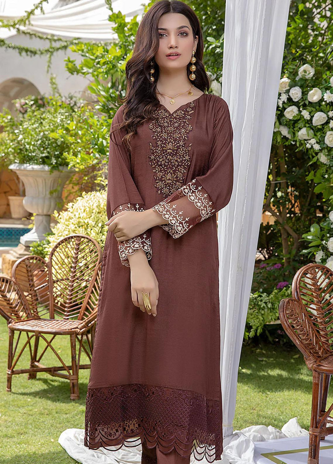 Azure Luxury Pret 2 Piece Dress Dreamy Night DN276