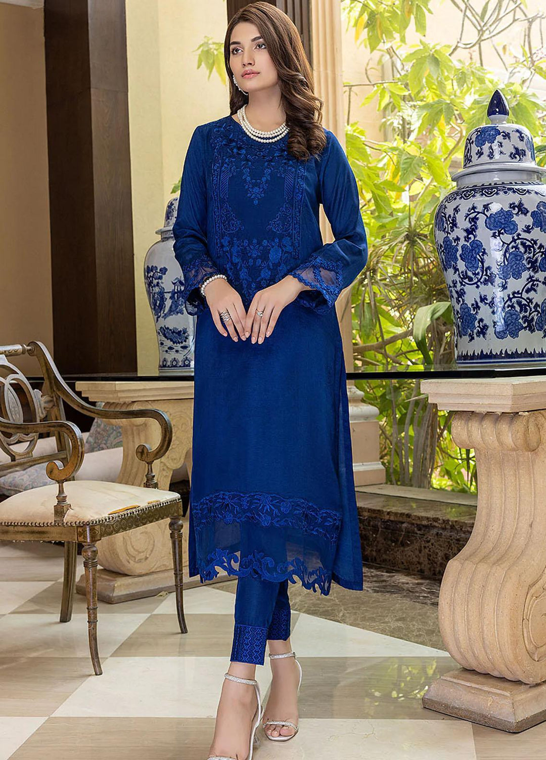 Azure Luxury Pret 2 Piece Dress Royal Glint RG301