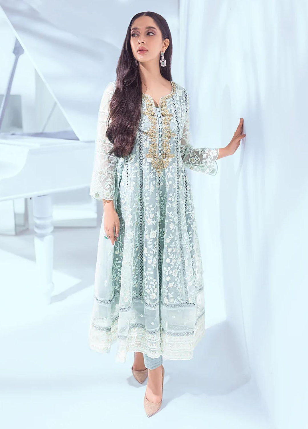 Azure Luxury Pret 2 Piece Dress Fantasia FT318