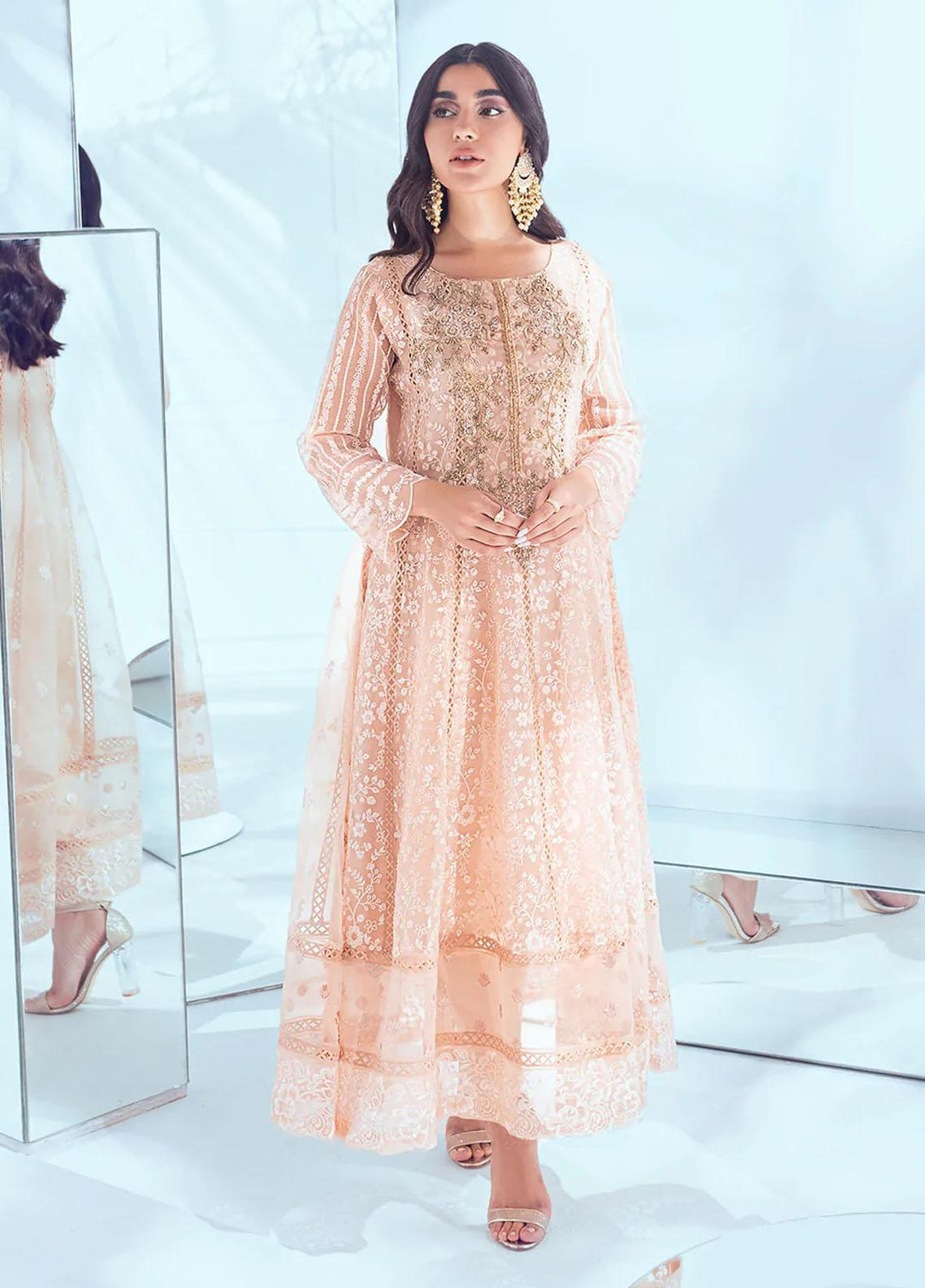 Azure Luxury Pret 2 Piece Dress Dazzle Dew DD316