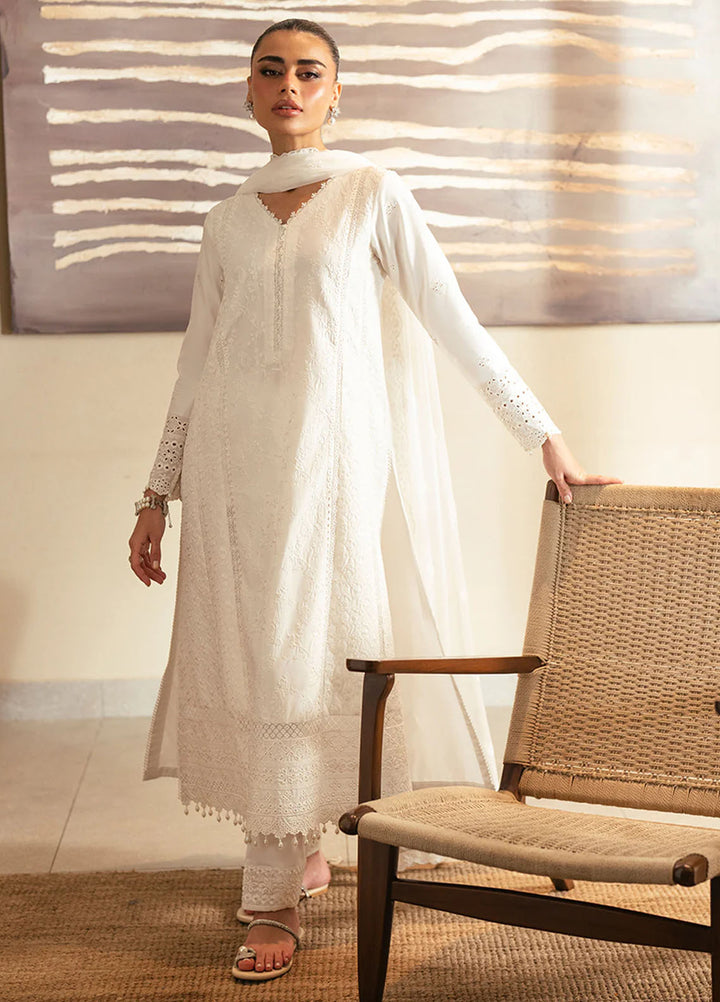 Azure Pret Embroidered Lawn 3 Piece Suit Serene Opal