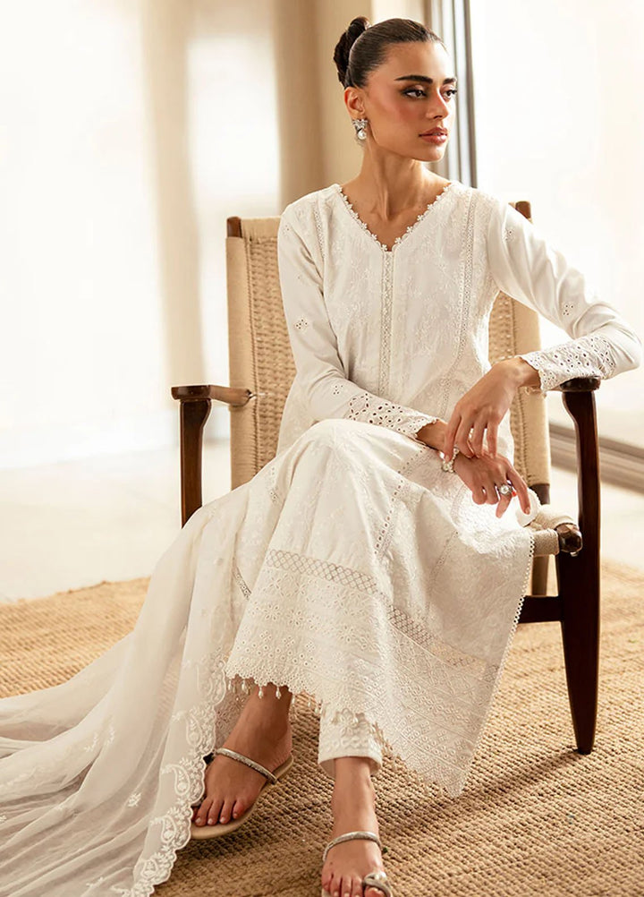 Azure Pret Embroidered Lawn 3 Piece Suit Serene Opal