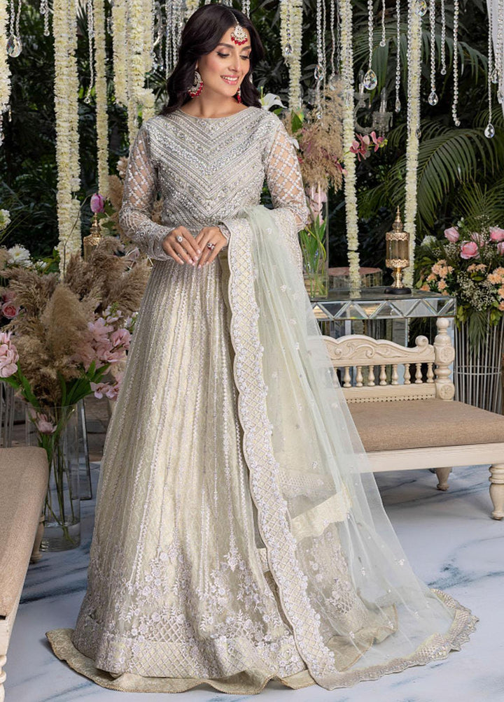 Azure Embroidered Net Suits Unstitched 4 Piece AZU23WD BR-010 Afsana - Wedding Collection