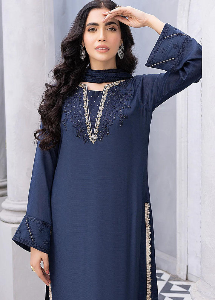 Azure Luxury Pret  Silk 3 Piece Dress Magical Muse MMVG337