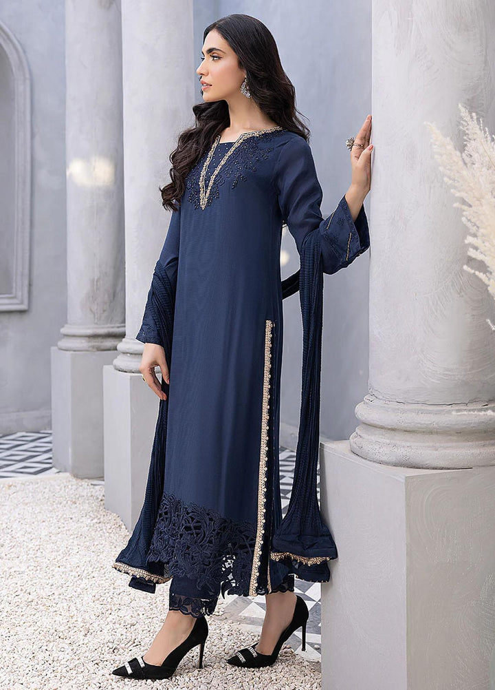 Azure Luxury Pret  Silk 3 Piece Dress Magical Muse MMVG337