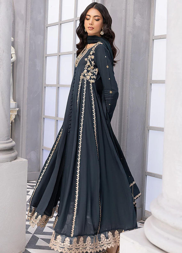 Azure Luxury Pret  Silk 3 Piece Dress Glitzy Vines GVVG319