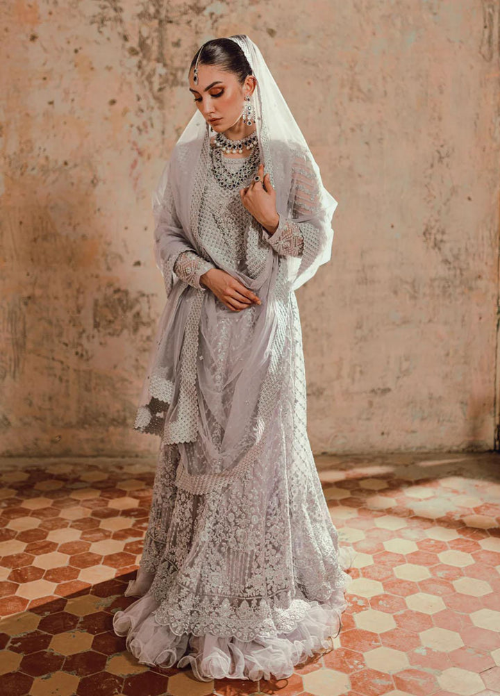 Azure Pret Embroidered Net 4 Piece Suit Sehar