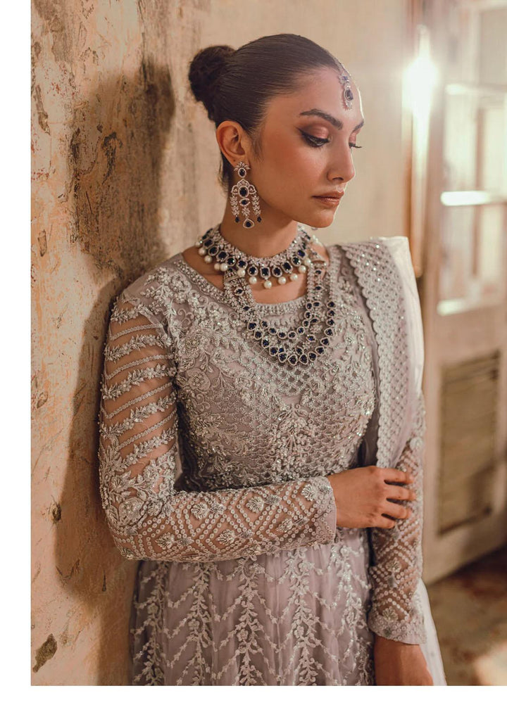 Azure Pret Embroidered Net 4 Piece Suit Sehar