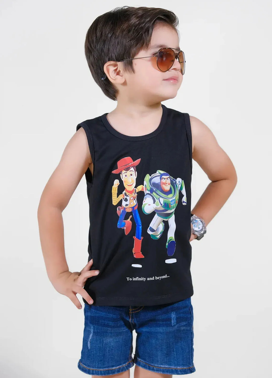 Baby Nest Boys Sando To Infinity And Beyond Black