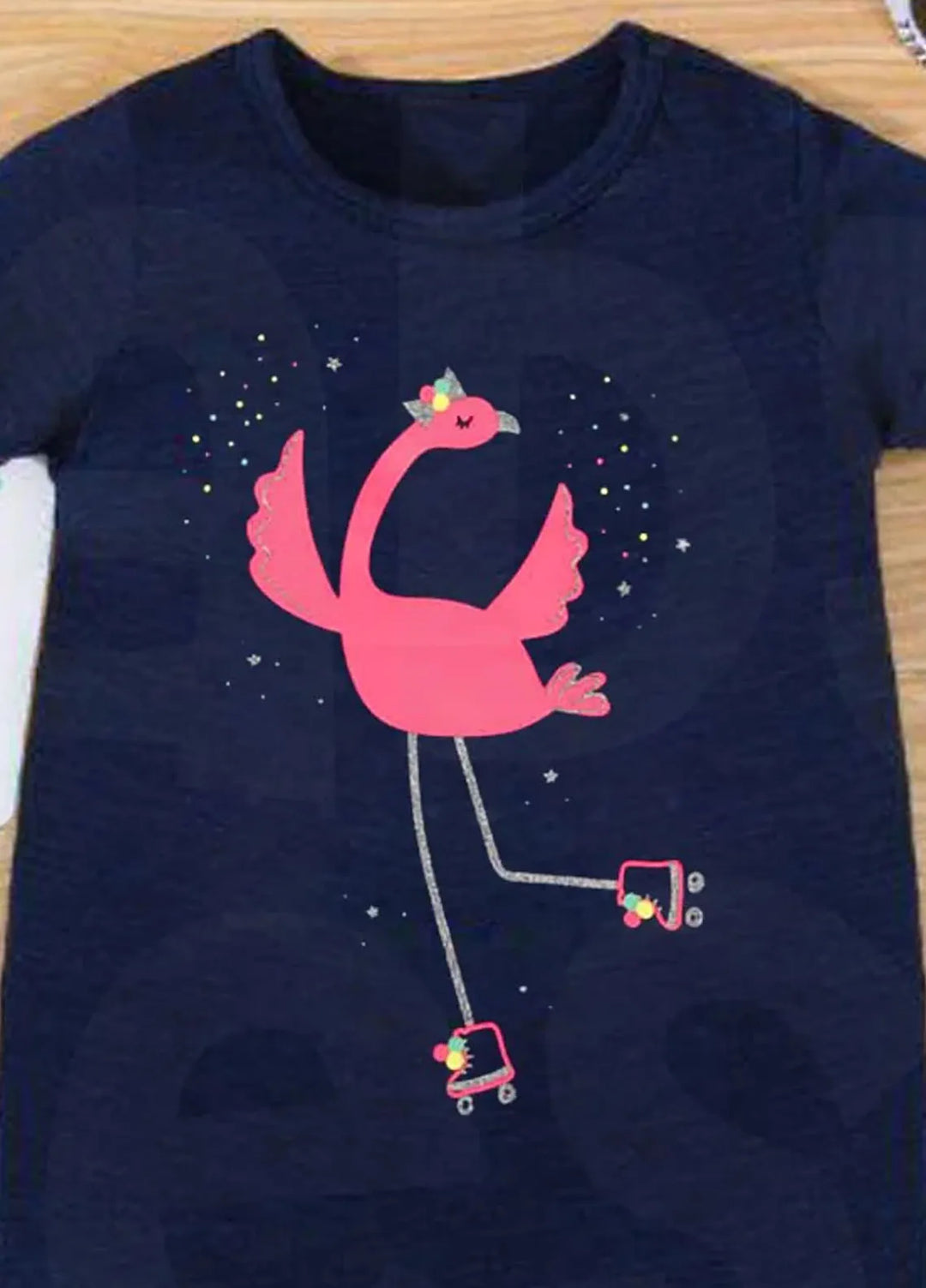 Baby Nest Casual Romper Flamingo - Blue