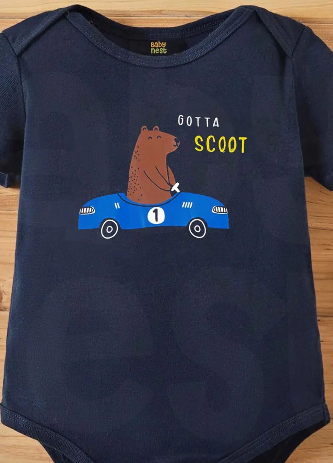 Baby Nest Casual Romper Gotta Scoot - RBT 107
