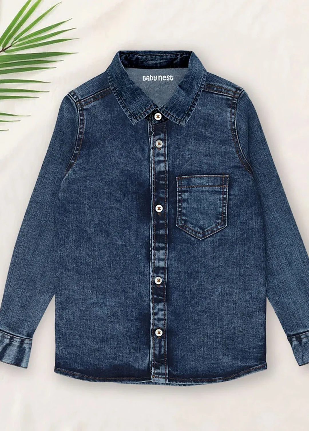 Baby Nest Kid Denim Shirt Bnbds 02-1311