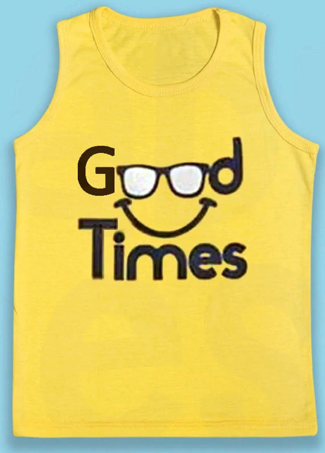 Baby Nest Kids Sando Bnbbs-149 Good Times Yellow