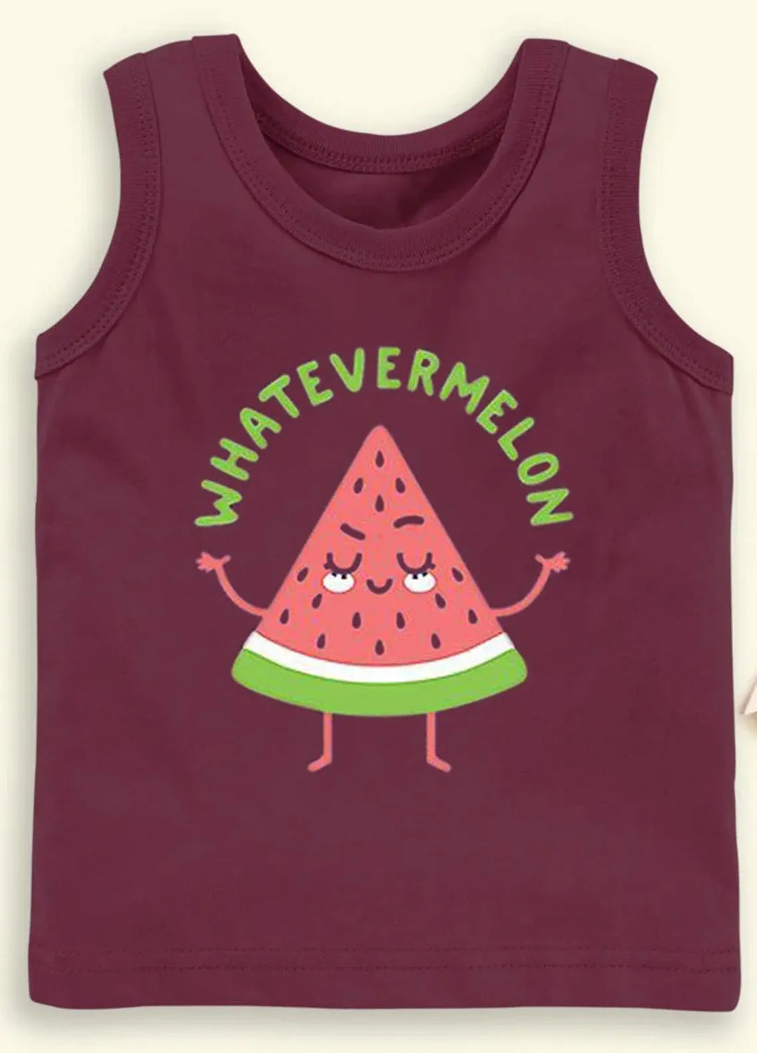 Baby Nest Kids Sando Bnbbs-164 Water Melon Maroon