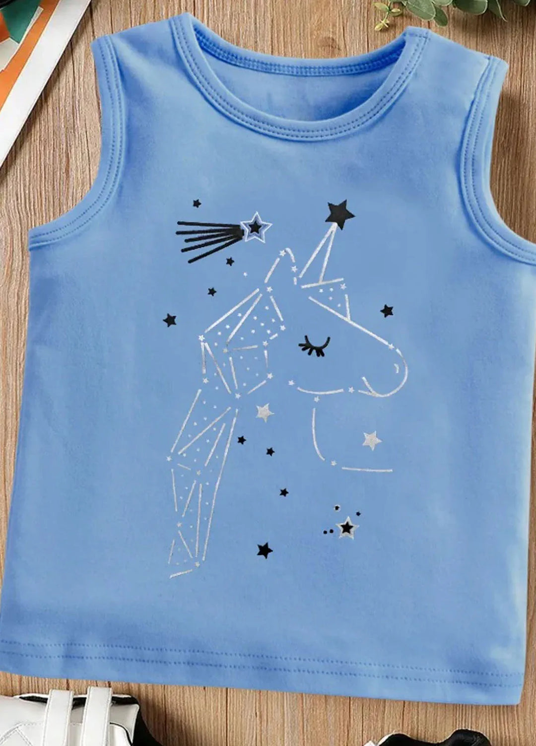 Baby Nest Kids Sando Bnbbs-185-D1 Blue