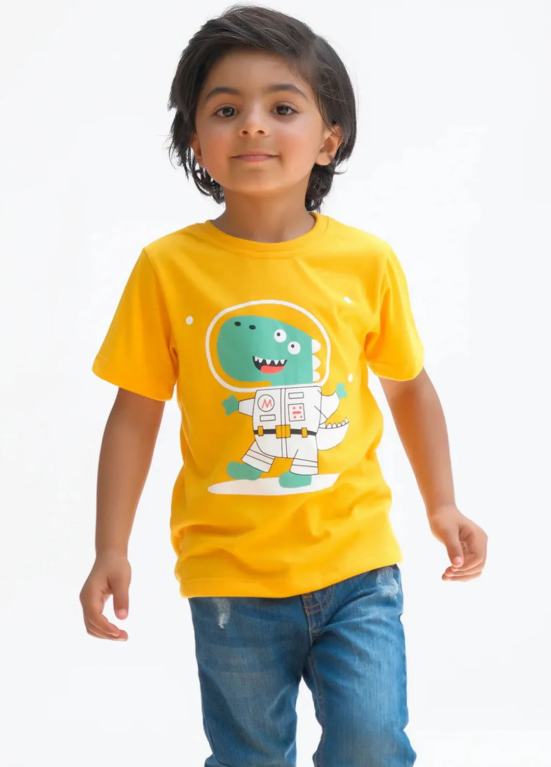 Baby Nest Kids T Shirt Astronaut Dinosaur SBT-345