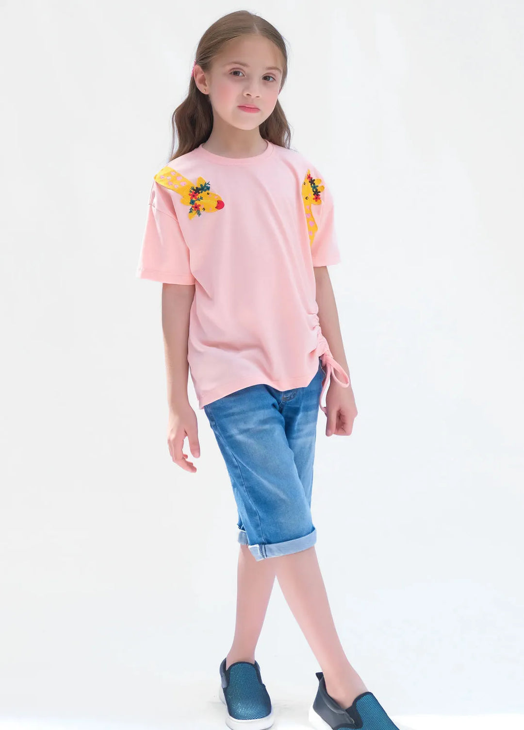 Baby Nest Kids T Shirt Giraffe SBT-363