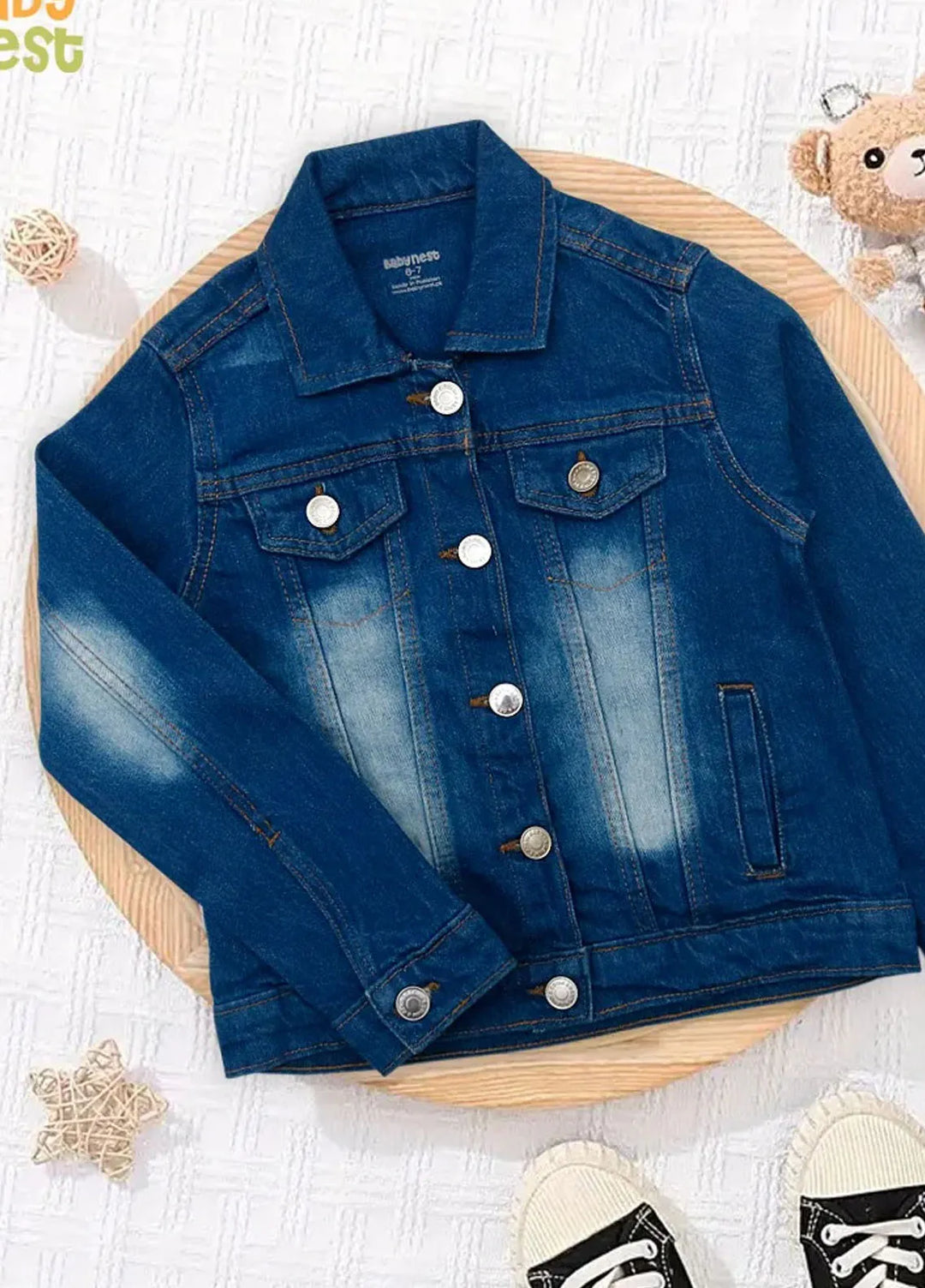 Baby Nest Pret 1 Piece Classic Indigo Denim Jacket