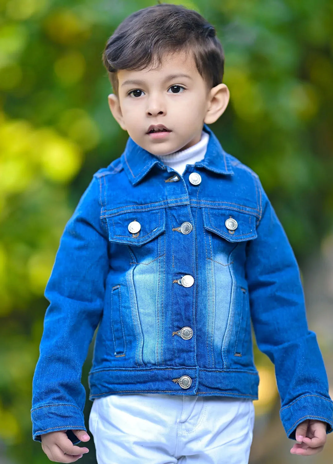 Baby Nest Pret 1 Piece Light Wash Denim Jacket