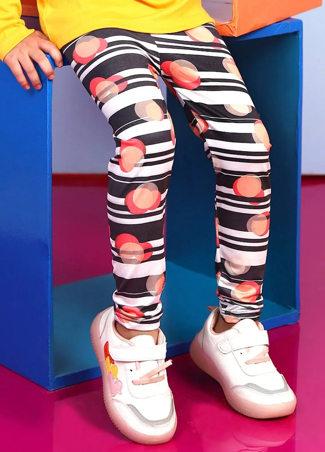 Baby Nest Tights Baby Tights Black And White Cherries