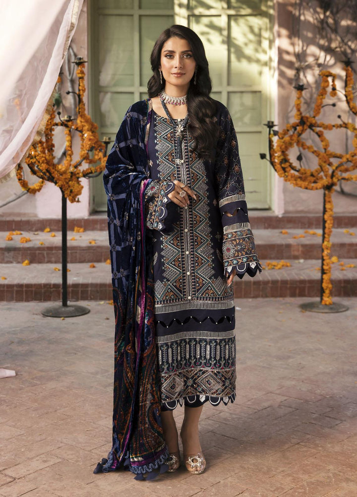 Bandhan By Parishay Embroidered Karandi Suits Unstitched 3 Piece PRS22B Noor - Winter Collection