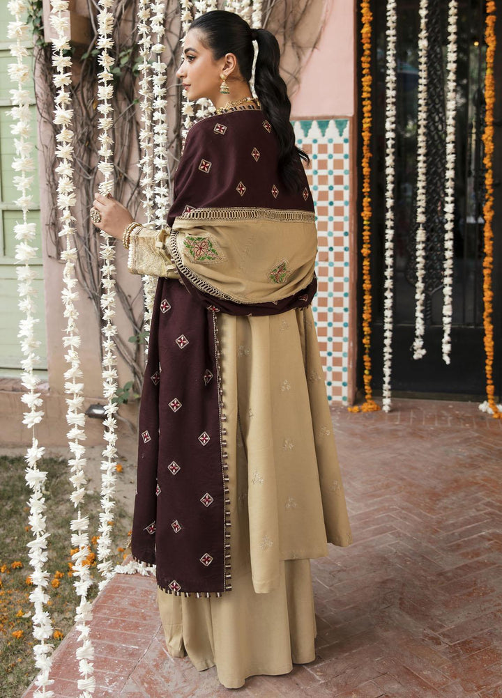 Bandhan By Parishay Embroidered Karandi Suits Unstitched 3 Piece PRS22B Pasbaan - Winter Collection