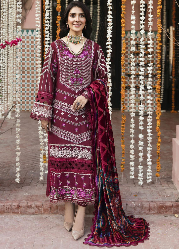 Bandhan By Parishay Embroidered Karandi Suits Unstitched 3 Piece PRS22B Sharleez - Winter Collection