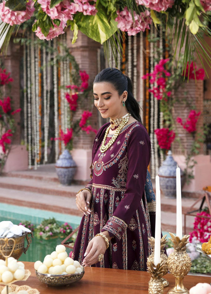 Bandhan By Parishay Embroidered Khaddar Suits Unstitched 3 Piece PRS22B Wasl - Winter Collection