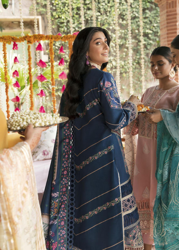 Bandhan By Parishay Embroidered Khaddar Suits Unstitched 3 Piece PRS22B Nawazish - Winter Collection