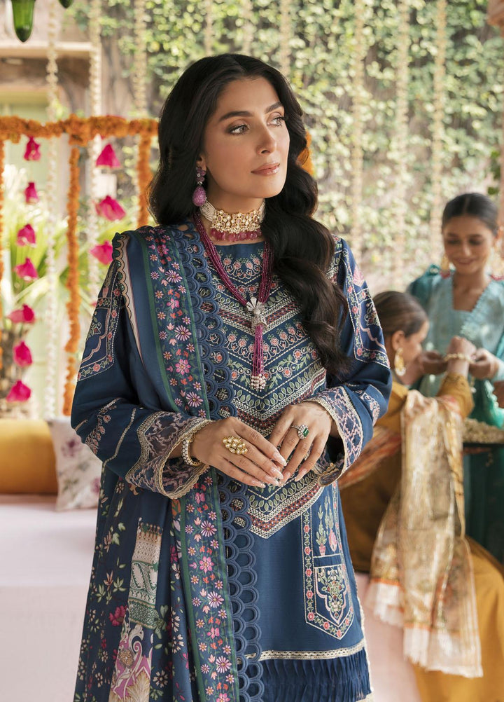 Bandhan By Parishay Embroidered Khaddar Suits Unstitched 3 Piece PRS22B Nawazish - Winter Collection