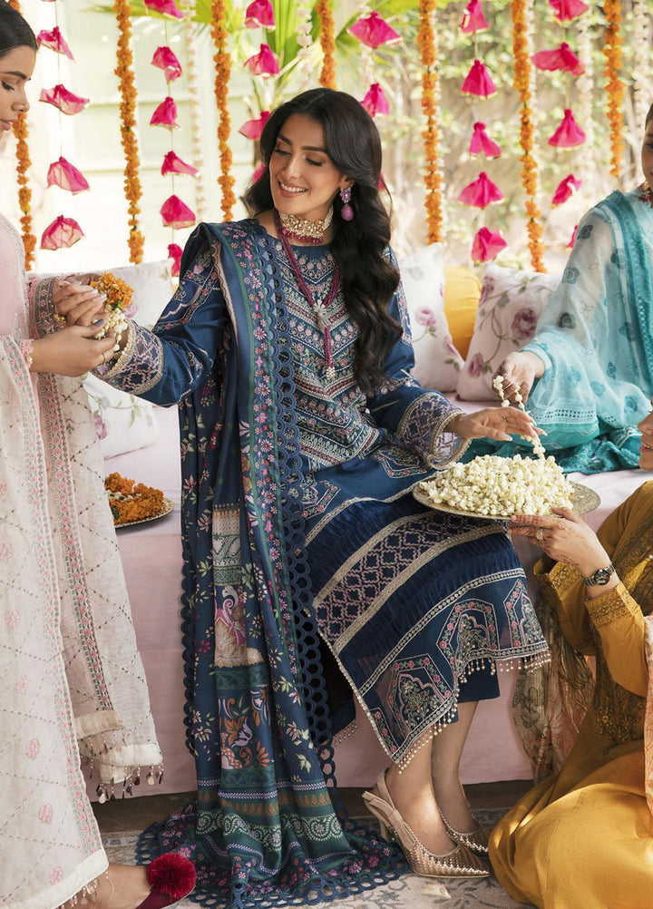 Bandhan By Parishay Embroidered Khaddar Suits Unstitched 3 Piece PRS22B Nawazish - Winter Collection