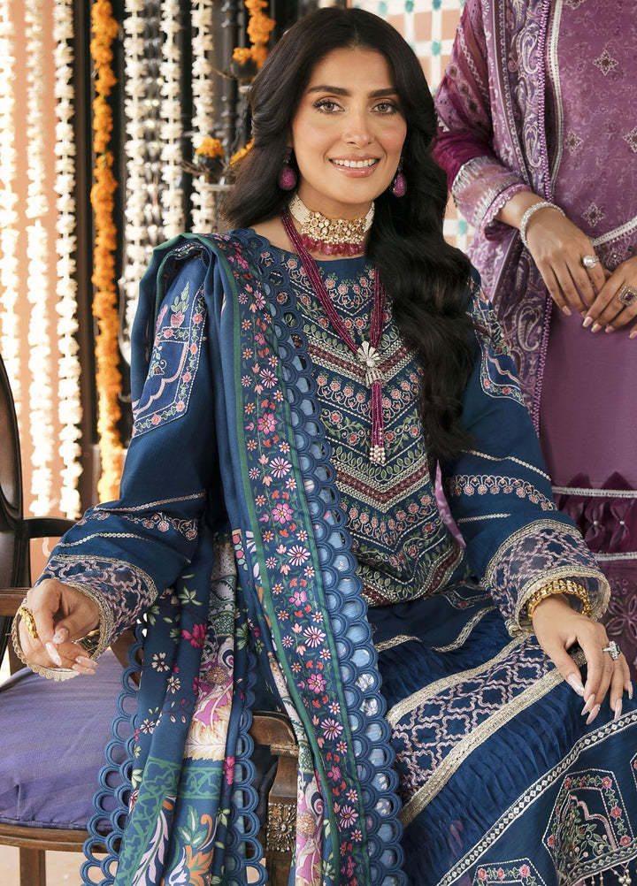 Bandhan By Parishay Embroidered Khaddar Suits Unstitched 3 Piece PRS22B Nawazish - Winter Collection