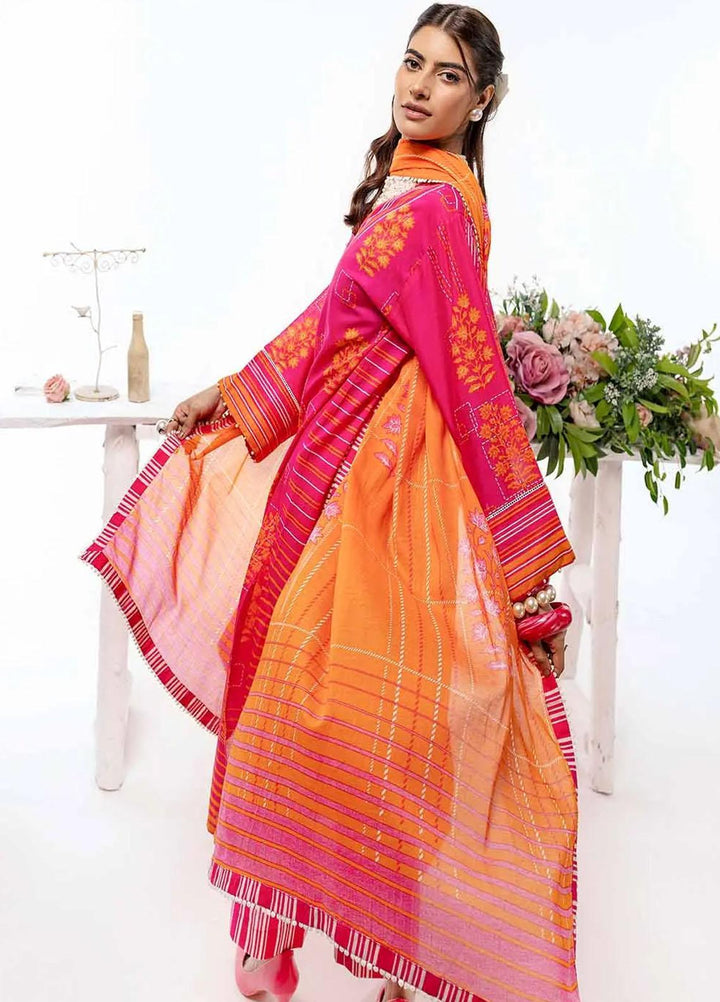 Bagh By Gul Ahmed Printed Lawn Suits Unstitched 3 Piece GA23BG CL-32452 - Summer Collection