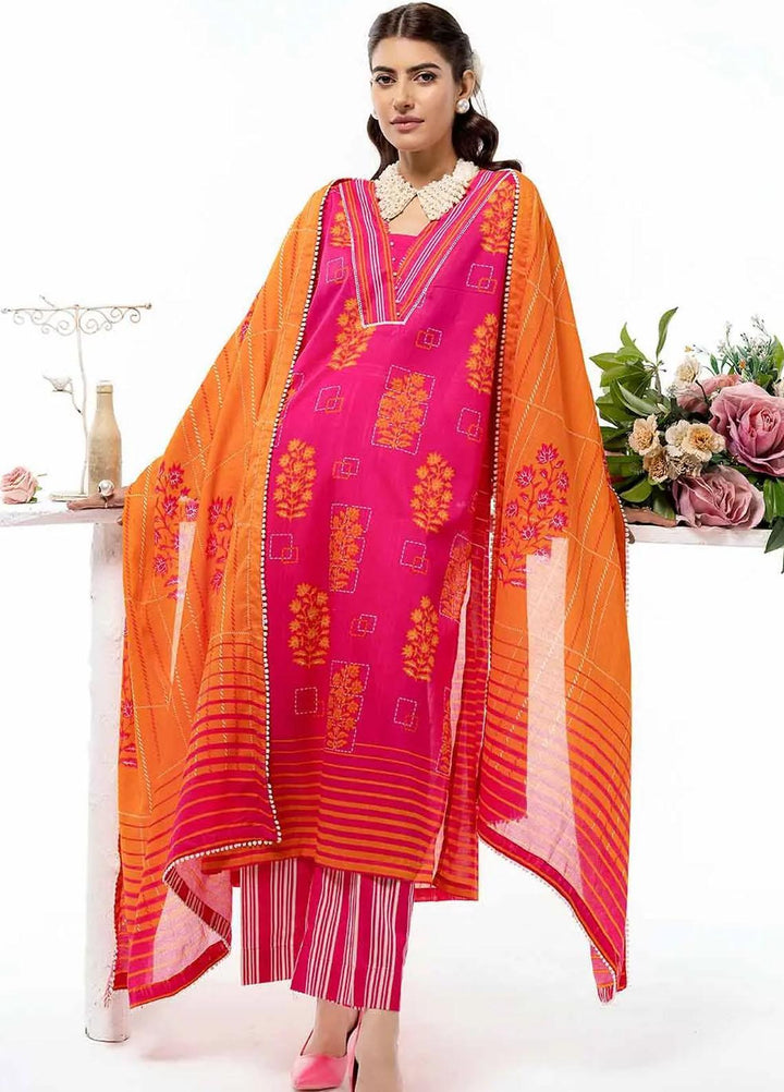 Bagh By Gul Ahmed Printed Lawn Suits Unstitched 3 Piece GA23BG CL-32452 - Summer Collection