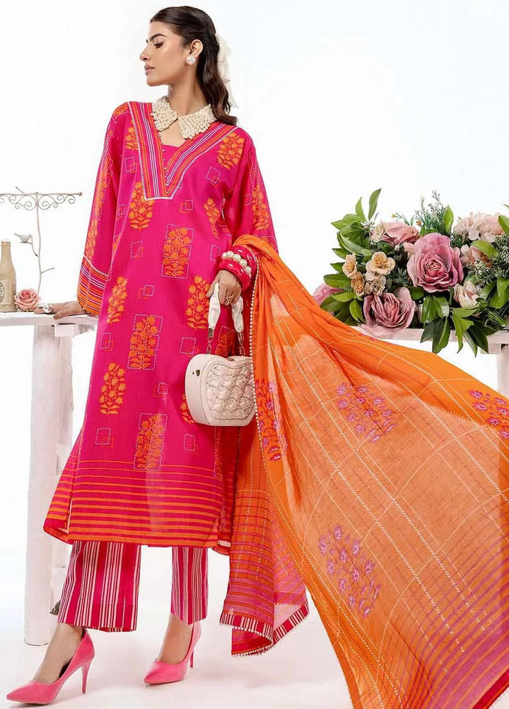 Bagh By Gul Ahmed Printed Lawn Suits Unstitched 3 Piece GA23BG CL-32452 - Summer Collection