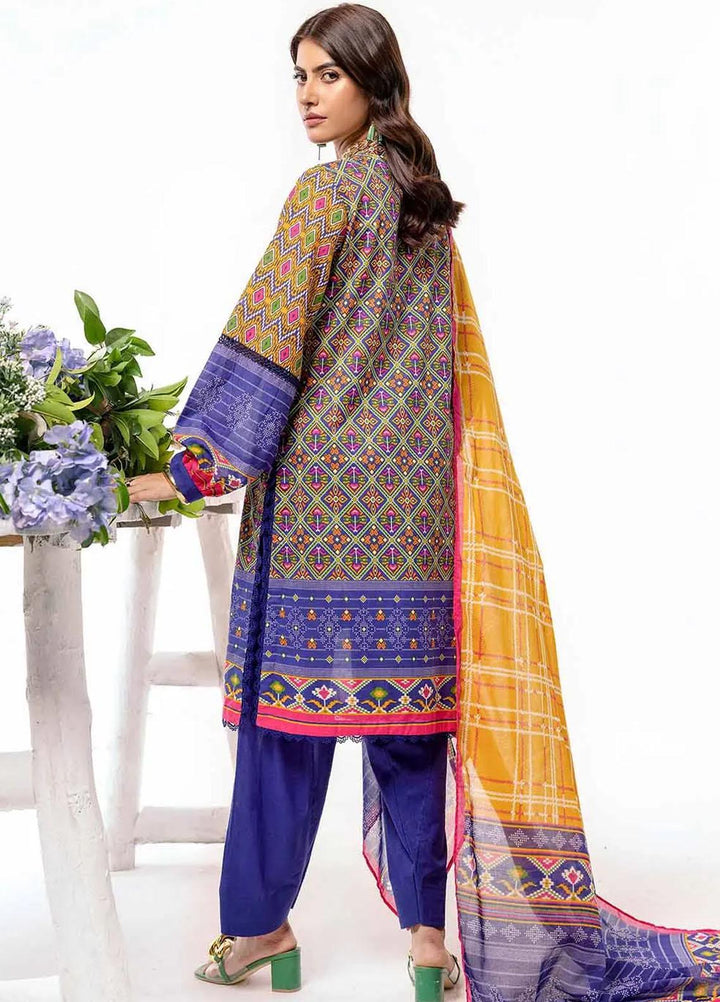 Bagh By Gul Ahmed Printed Lawn Suits Unstitched 3 Piece GA23BG CL-32569 - Summer Collection