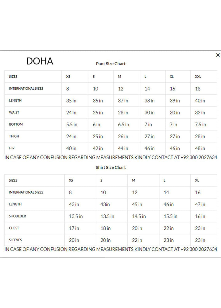 Zaaviay Pret Luxury Velvet 3 Piece ZV21BM ZVB-010 Doha