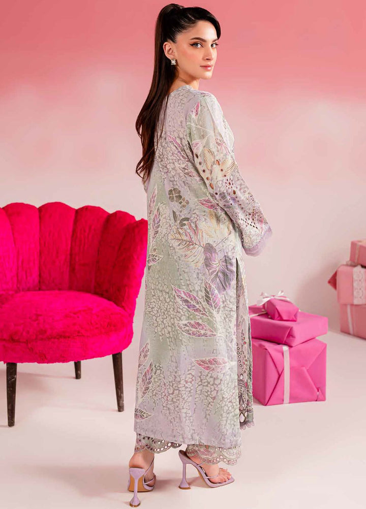 Ballerina by Nureh Chikankari Lawn Suits Unstitched 2 Piece NU24BC NU2-147 - Summer Collection