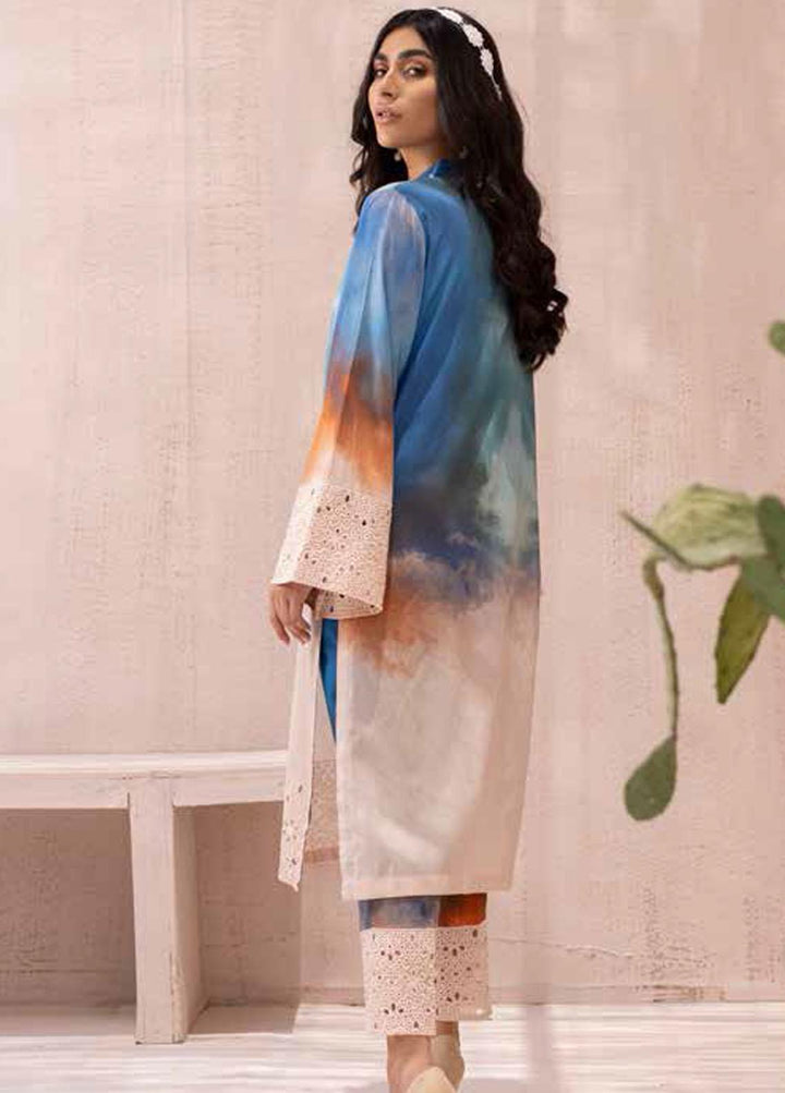 Ballerina By Nureh Embroidered Chikankari Suits Unstitched 2 Piece NU21B 01 - Summer Collection