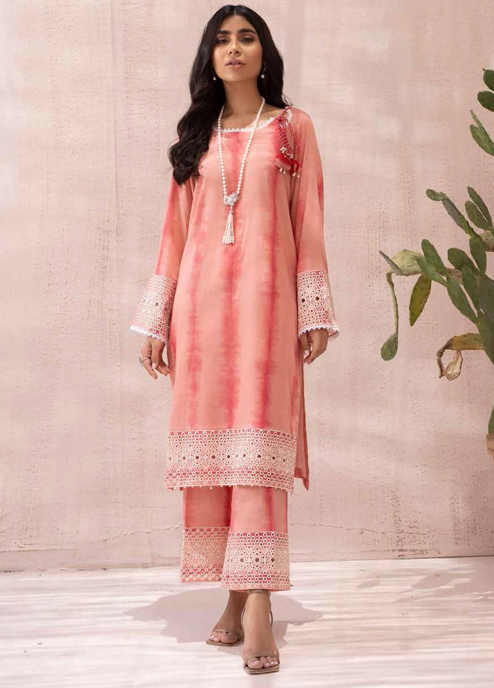 Ballerina By Nureh Embroidered Chikankari Suits Unstitched 2 Piece NU21B 07 - Summer Collection