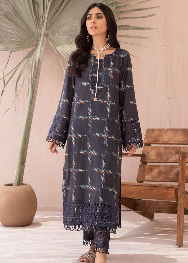 Ballerina By Nureh Embroidered Chikankari Suits Unstitched 2 Piece NU21B 10 - Summer Collection