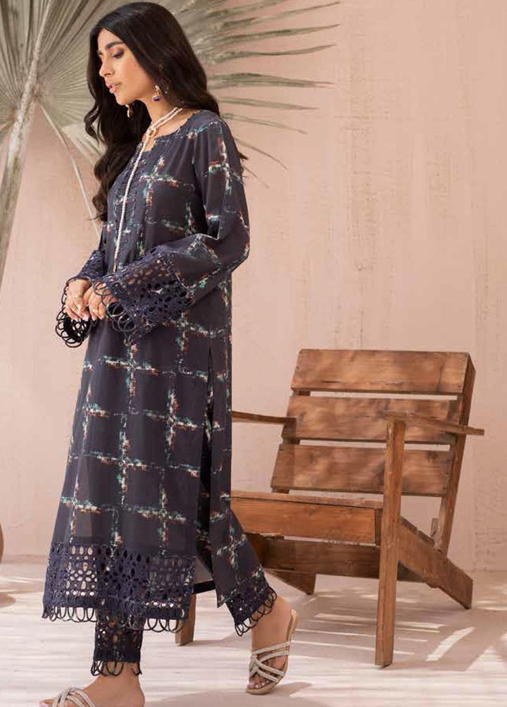 Ballerina By Nureh Embroidered Chikankari Suits Unstitched 2 Piece NU21B 10 - Summer Collection